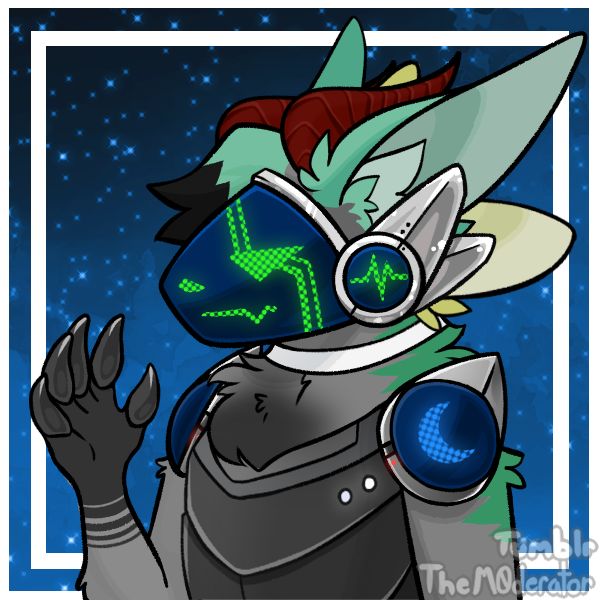 Hello everyone, here's my first sona design. His name is Muramax/Murah, and hopefully i can draw it in the next weeks. Made with protogen creator by TheM0derator (source in the coments)