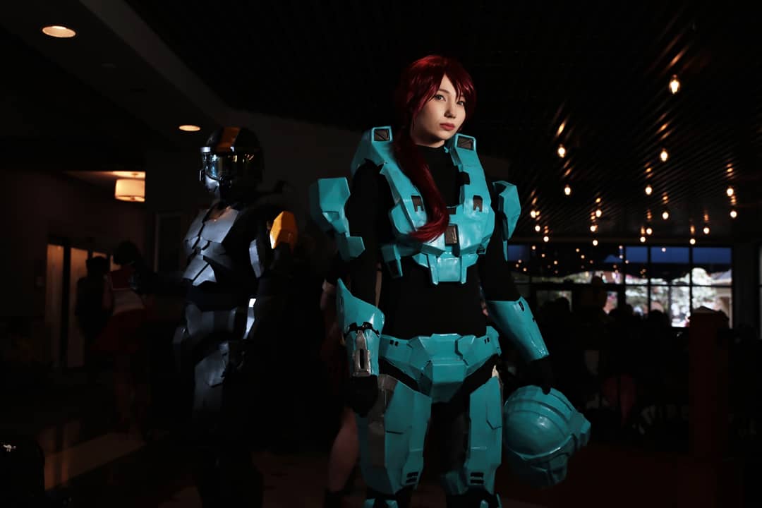 Here's a new look at my updated Agent Carolina cosplay! This time with ...