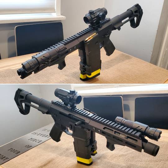 Here's my *almost finished* 300 BLK pistol