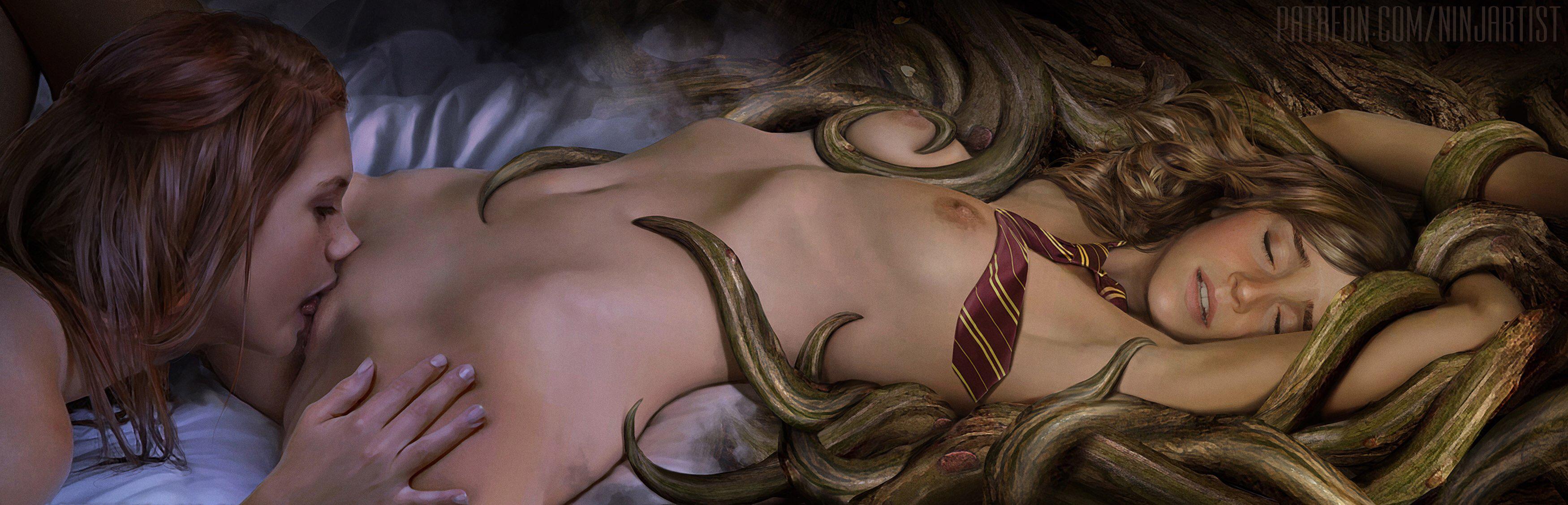 Hermione and Ginny Scrolller.