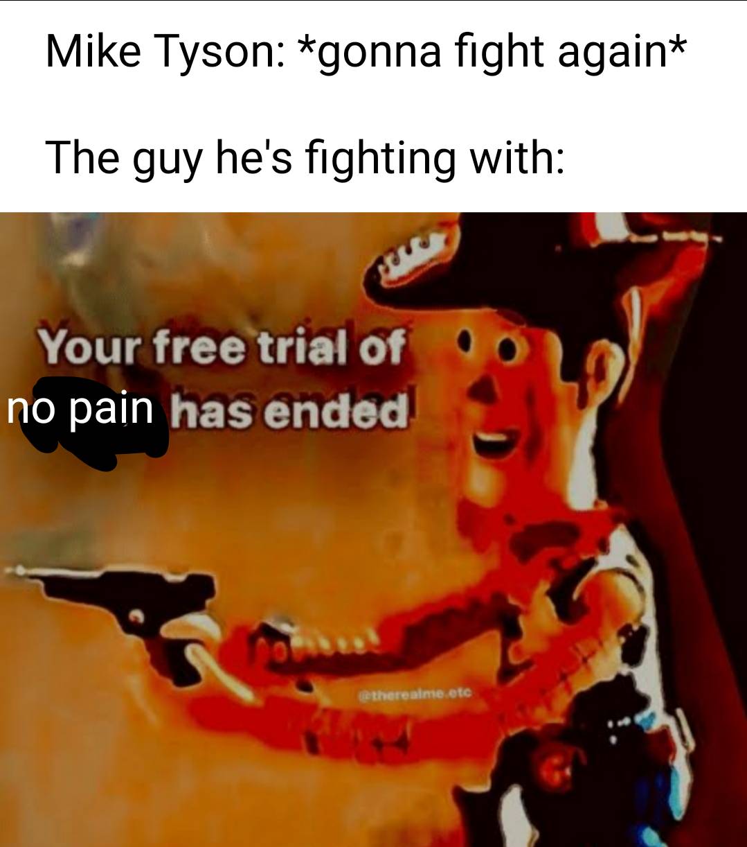 He's gonna beat the crap out of him