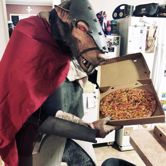 Hi guys, I thought you might like to see my Skaven cosplay!