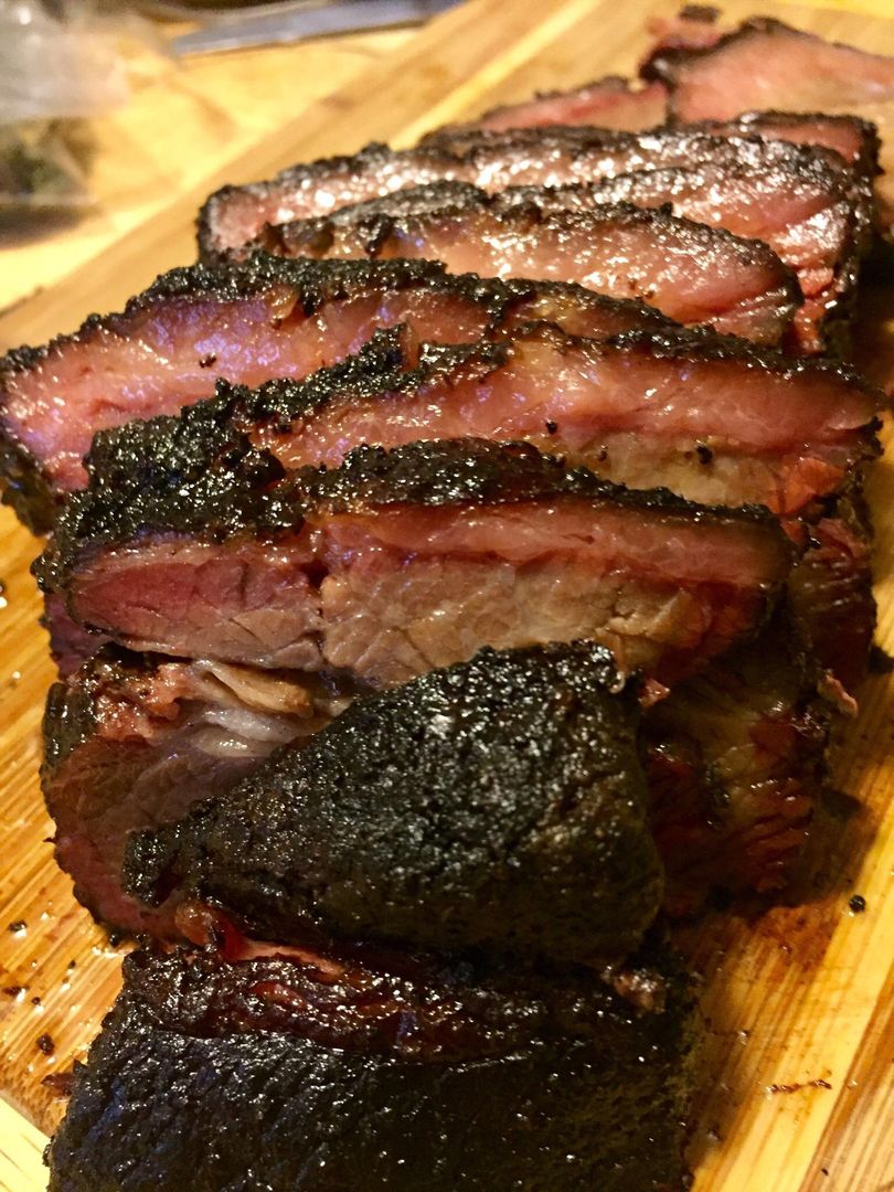 Hickory smoked brisket