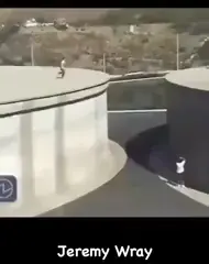 HMRB while skating and doing some parkour