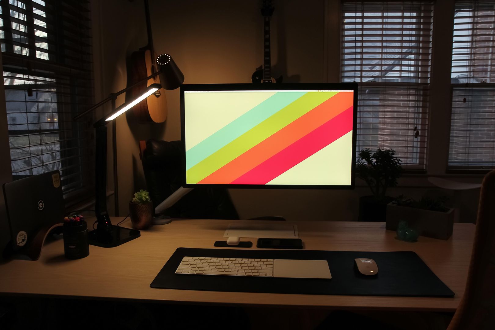 Home Office at Dusk (work in progress)