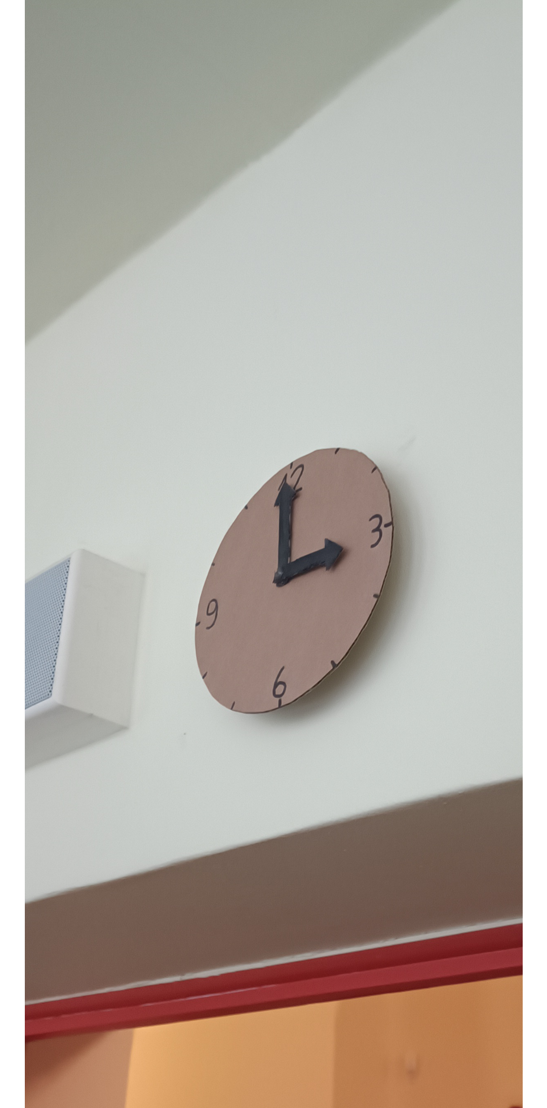 Homemade clock that doesn't work 