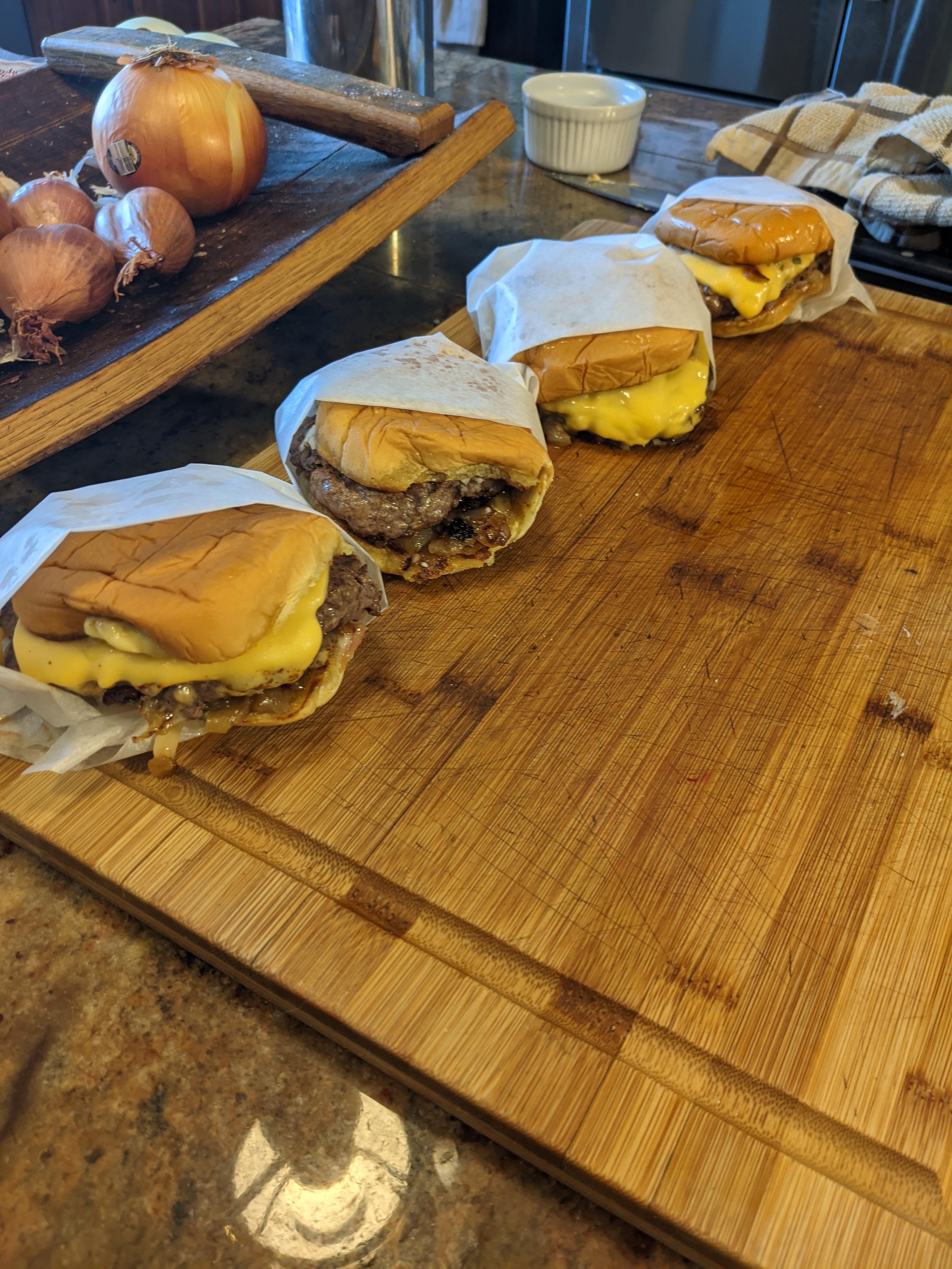 [Homemade] Compound Butter Burger sampler | Scrolller