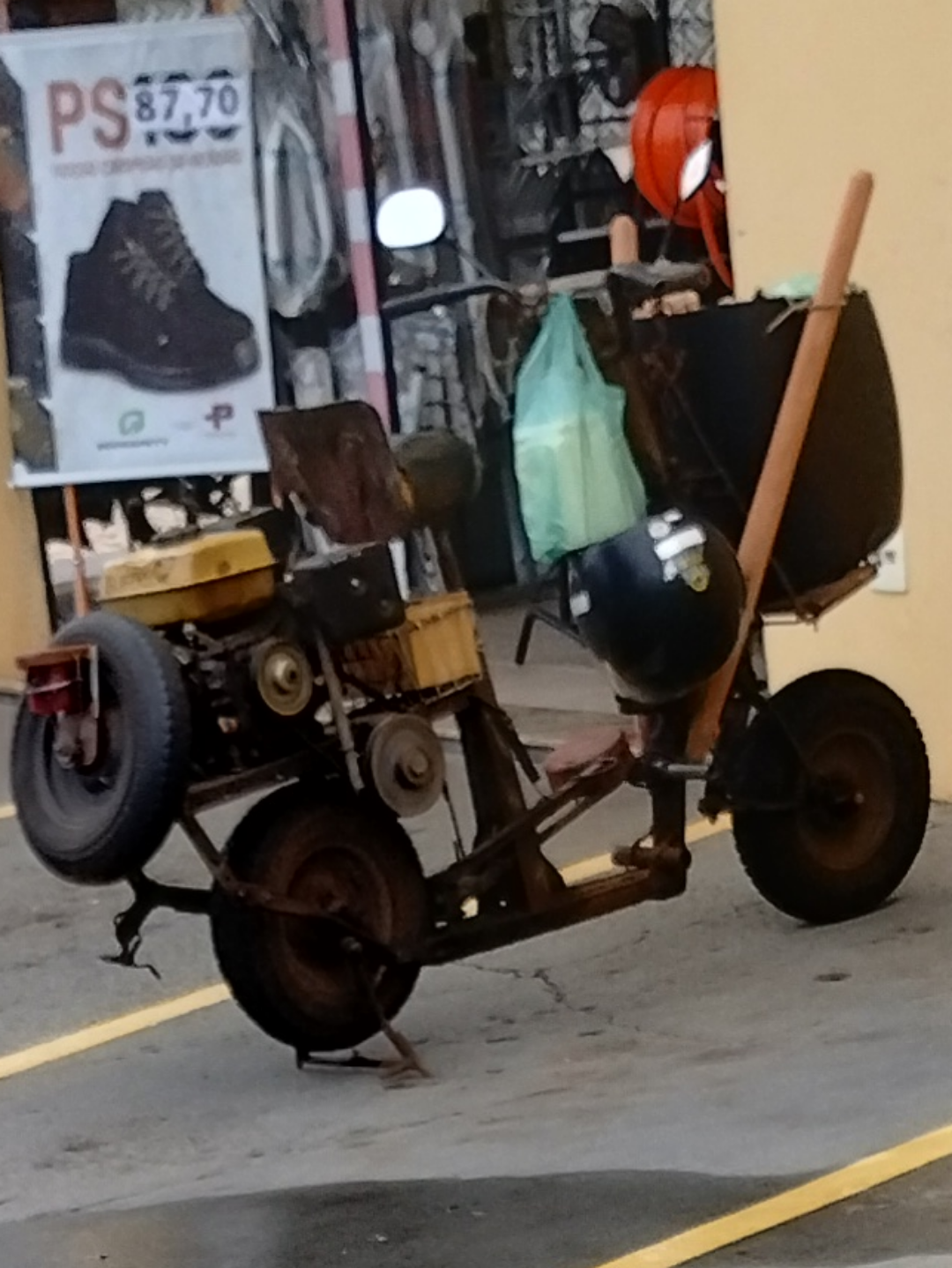 Homemade Diesel Moped