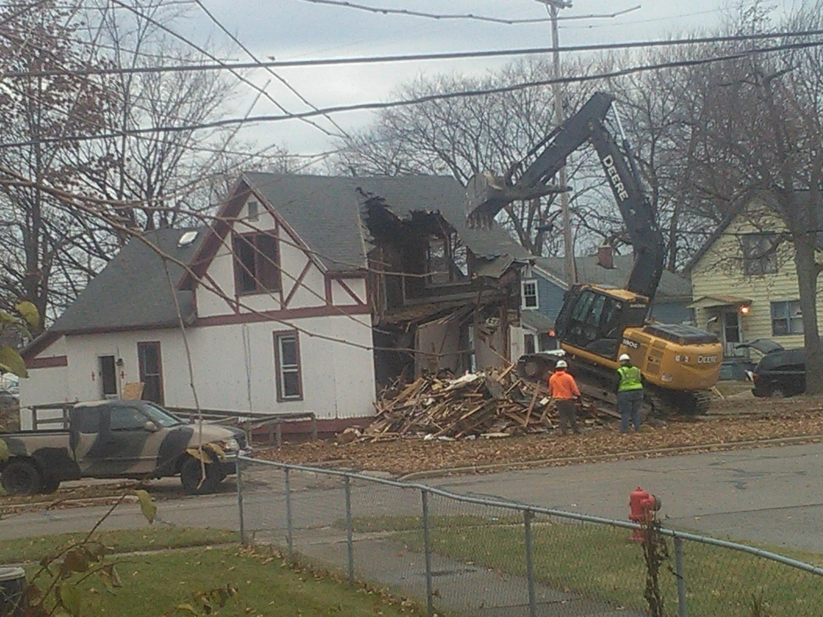 House Getting Destroyed House getting destroyed over by Ada | Scrolller