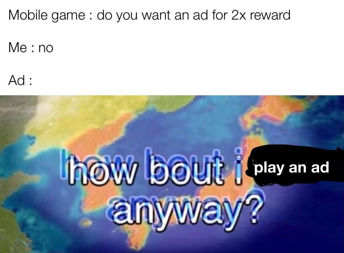 How bout i do anyway?
