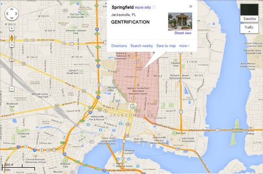 How do you feel about gentrification Jax? (gen·tri·fi·ca·tion: n. - The restoration and upgrading of deteriorated urban property by middle-class or affluent people, often resulting in displacement of lower-income people.
