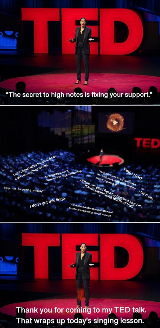 How to sing high notes: