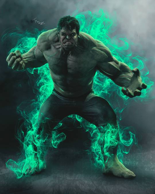 Hulk by Marischa Becker