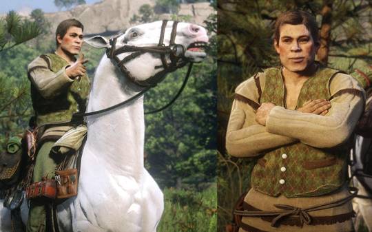 Human Shrek and...Donkey?