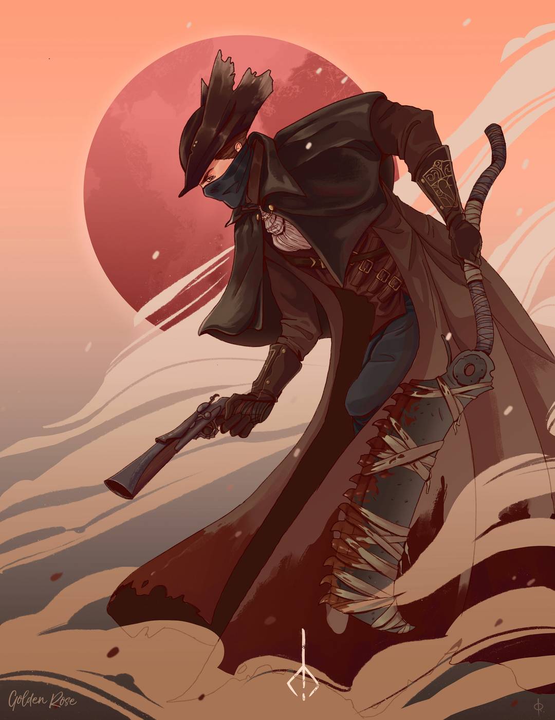 "Hunter Bloodborne" by Rosa G