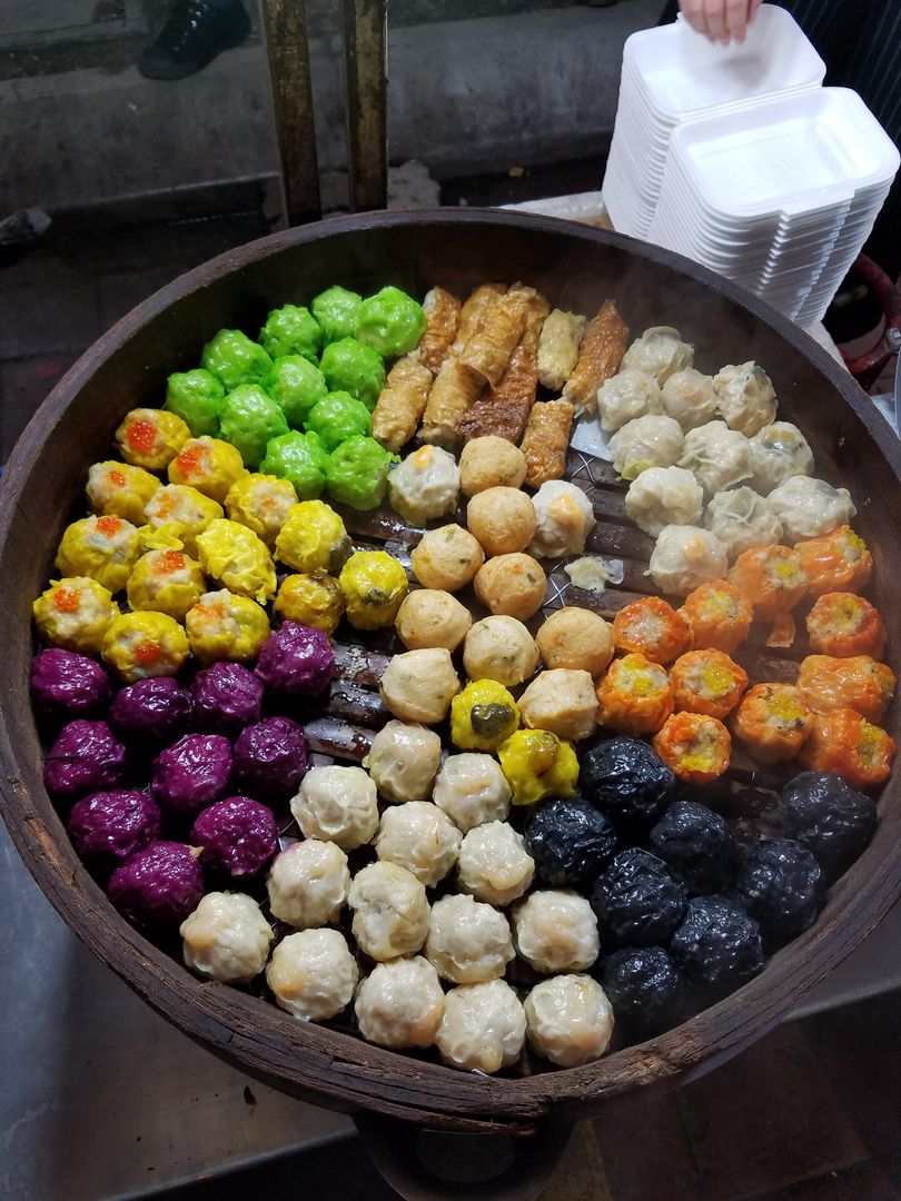 [I ate] dumplings
