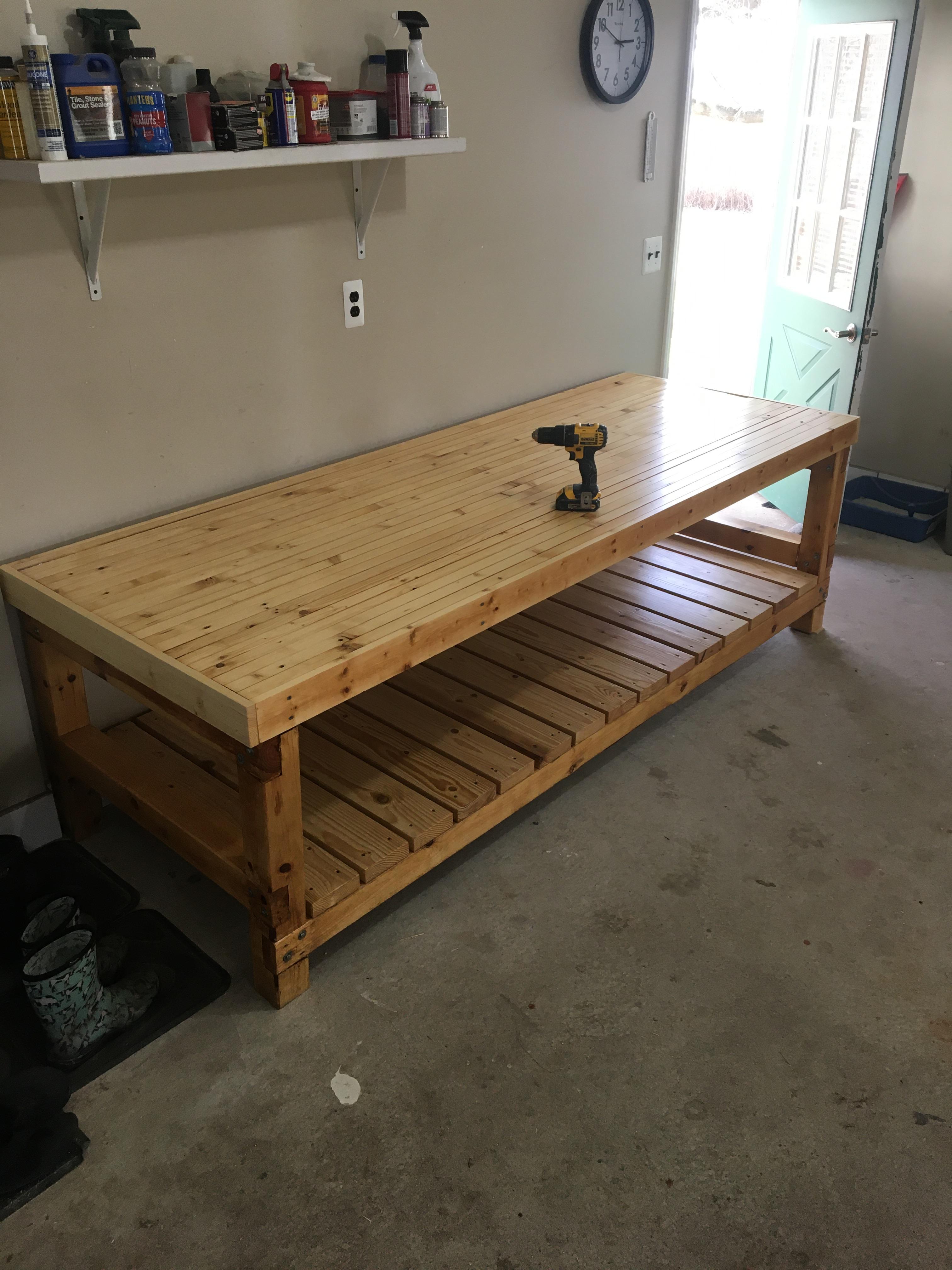 I built this table But I don #39 t want to wreck the finish by using it