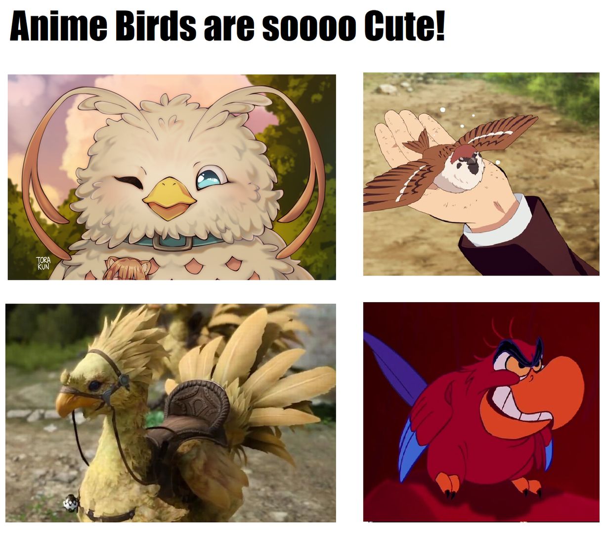 I can hear Angry weeb noises