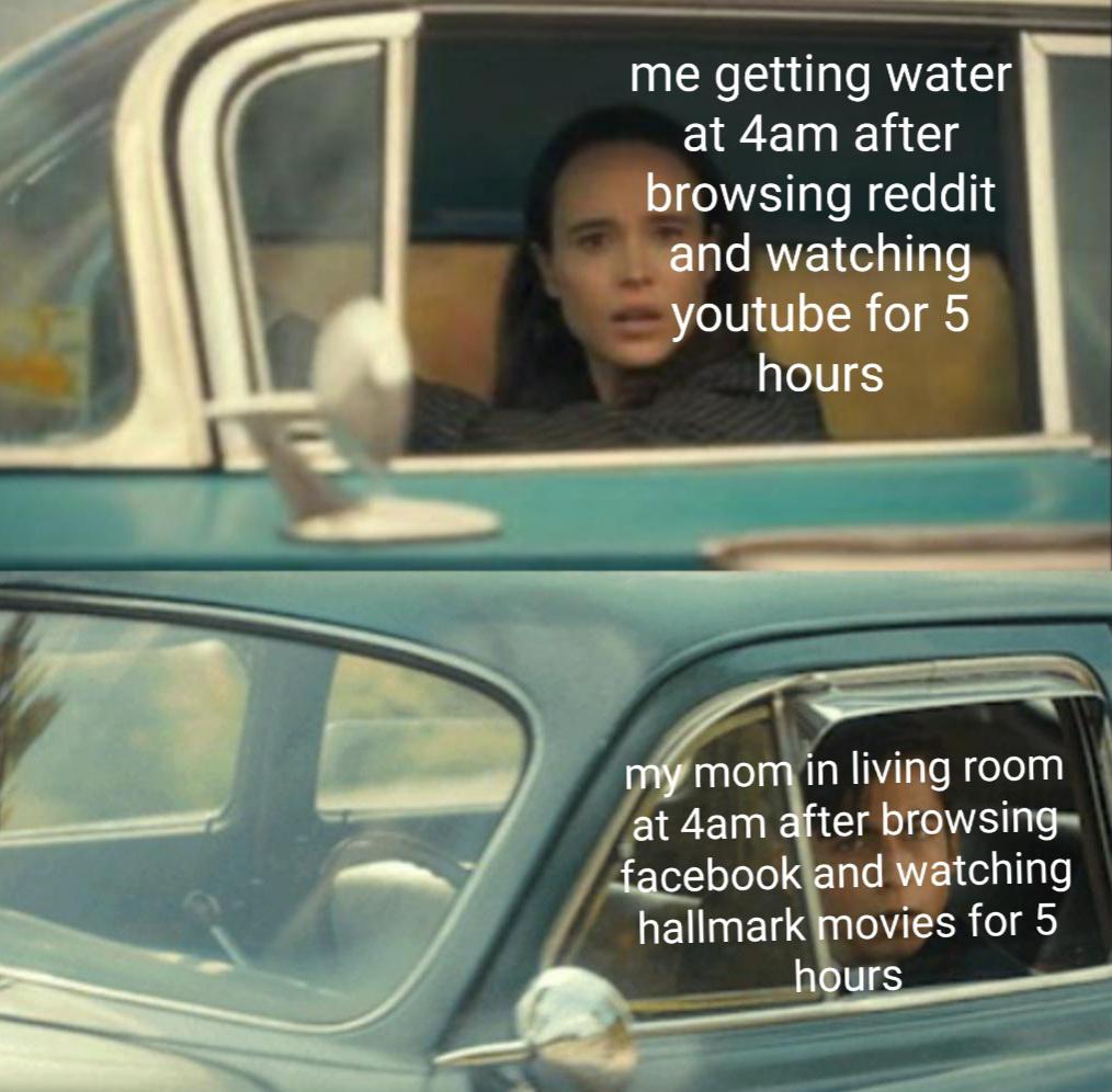 I come by it honestly.