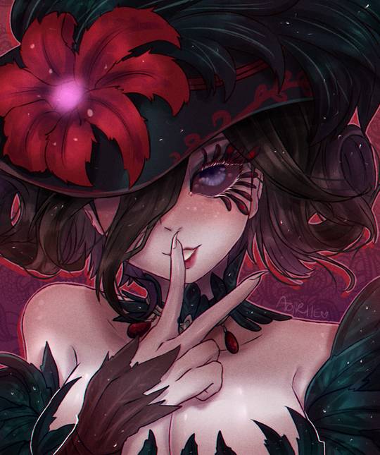 i did a fanart of mary's upcoming skin