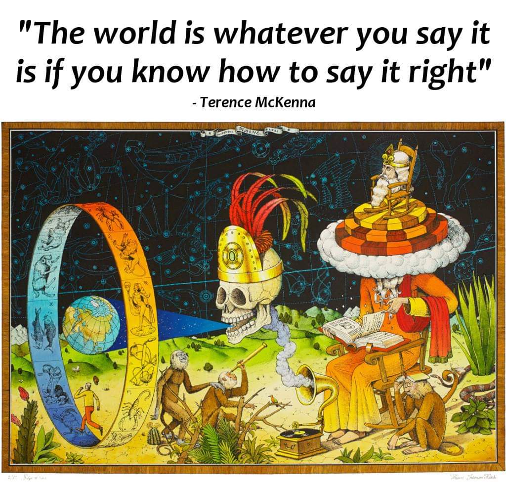 I don't think these were his exact words, but I still love this