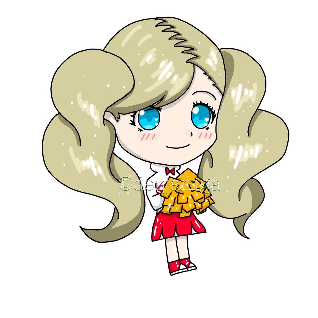 I drew a chibi Cheerleader Ann ❤️