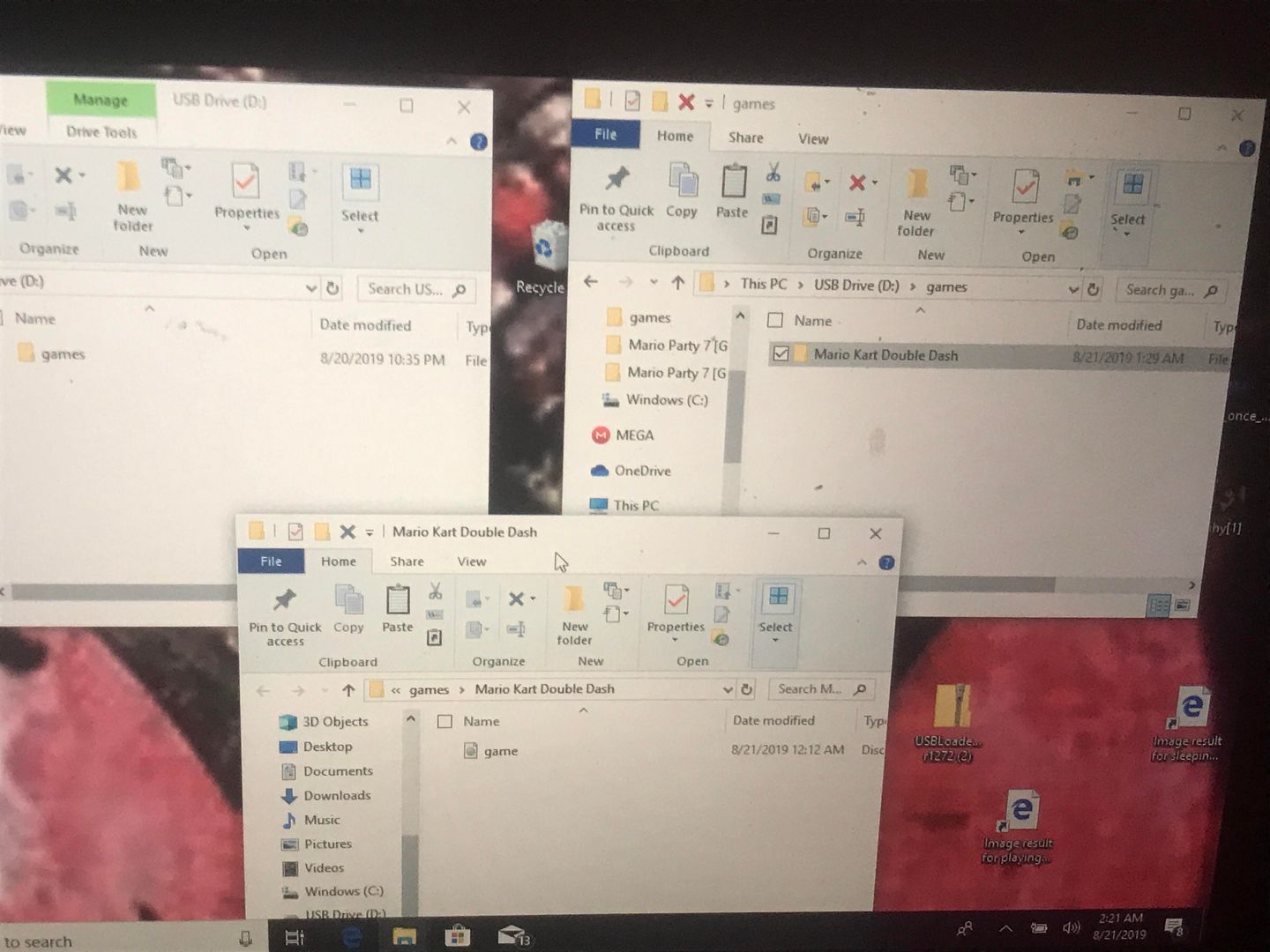 I have games on the usb and the usb has been formatted to FAT32 and as you can see I have all the with the correct names in the correct places and it still won’t show