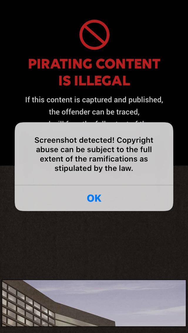 I just had to take a screenshot of this, hilarious, humorous, comedic warning
