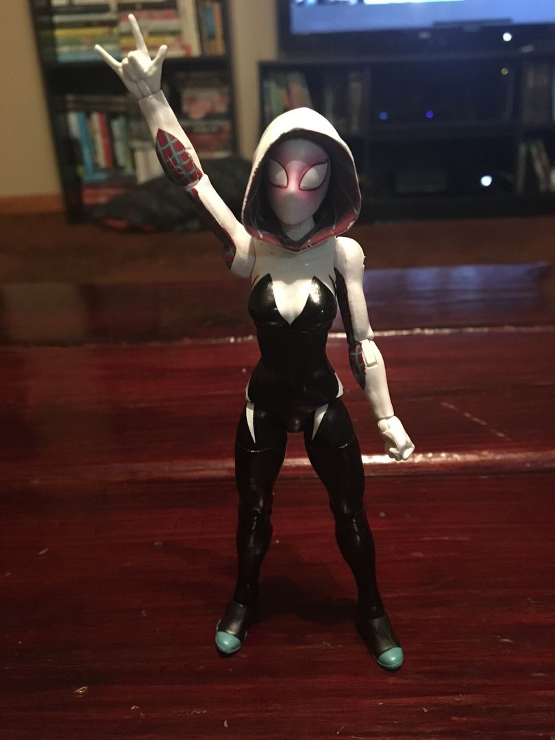 I just picked up Spider-Gwen at Toys-R-Us!