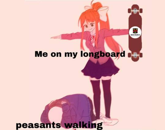 I look down on you all