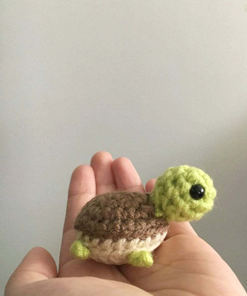 I made a chubby mini turtle!