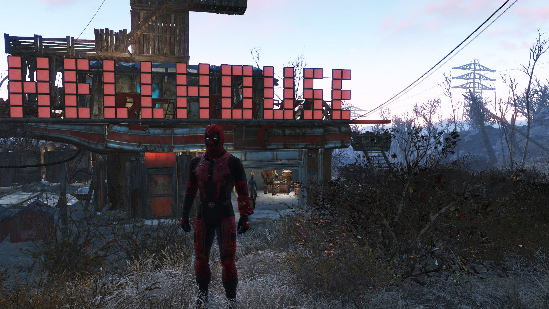 I made a Deadpool Fallout4 mod for all you DP fans out there.
