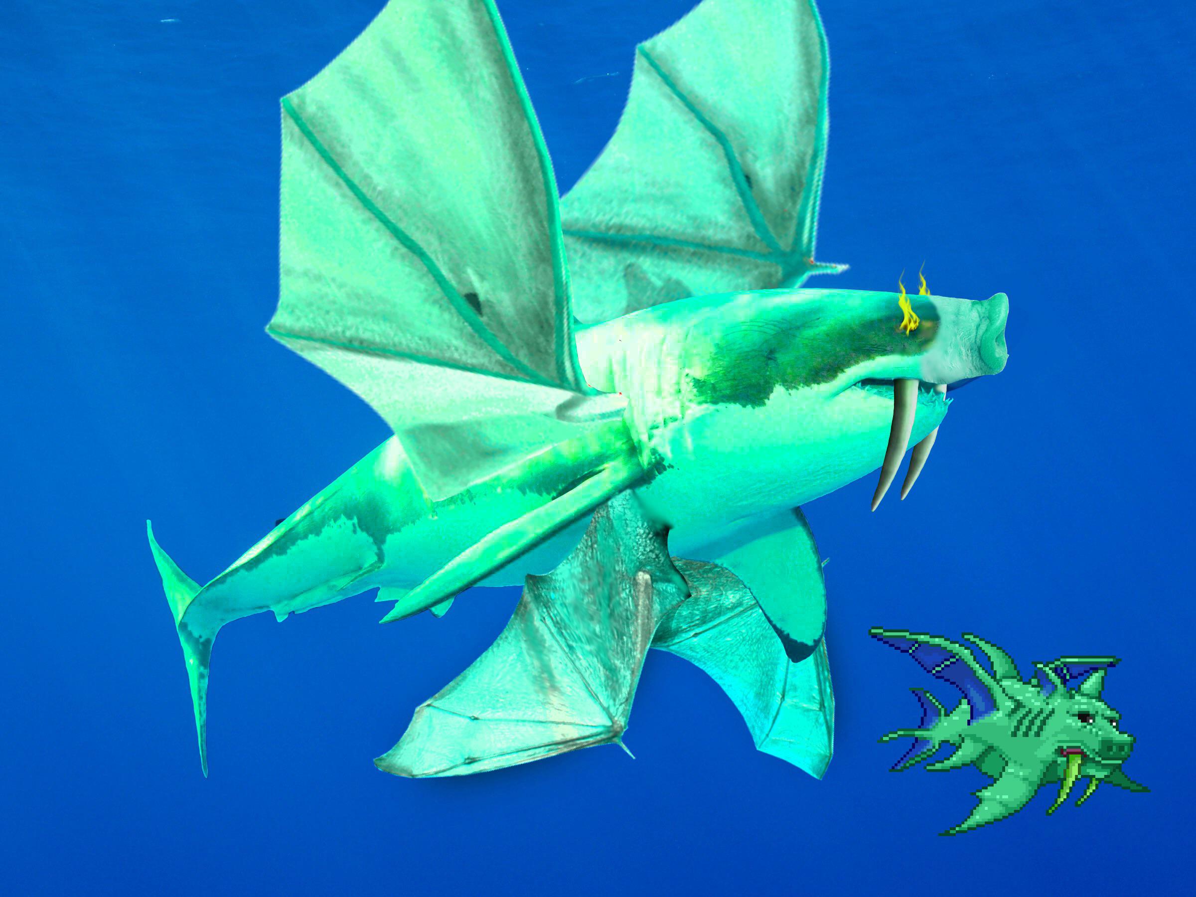 I made Duke fishron | Scrolller