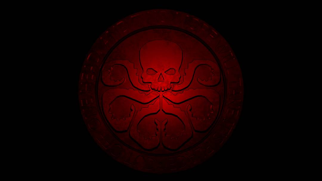 I made the Hydra logo today, WandaVision logo is next