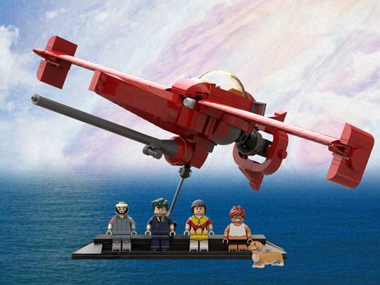 I made The Swordfish II in Lego! If you want it to become a real set, you can support it on Lego Ideas (link in comments).