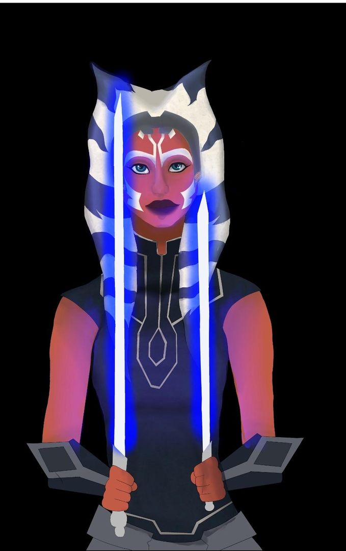 I made this art of season 7 Ahsoka. What do you guys think?