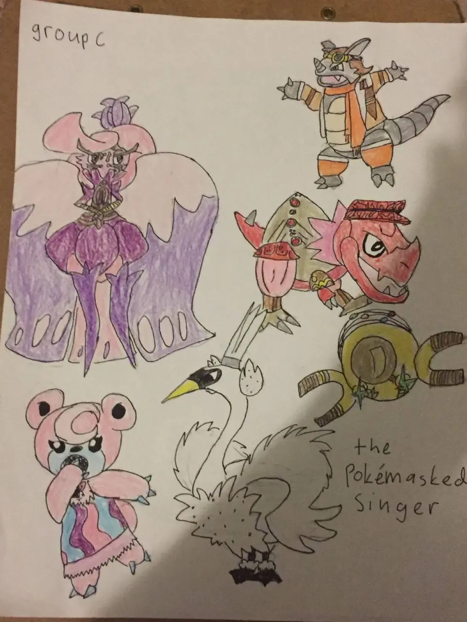 Pokemon Opera Singer I posted this on a Pokemon subredit, it did not do as well as I hoped ...