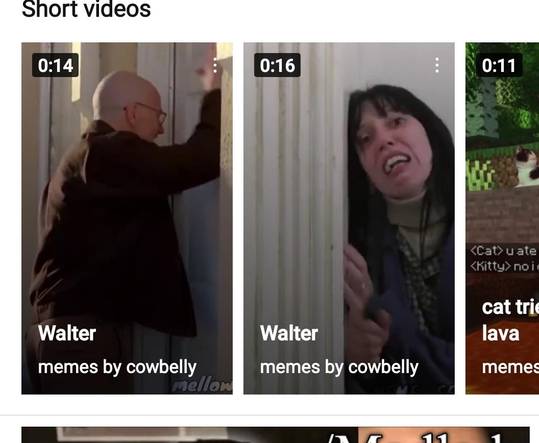 I saw this in the short video section of youtube. It made me laugh.