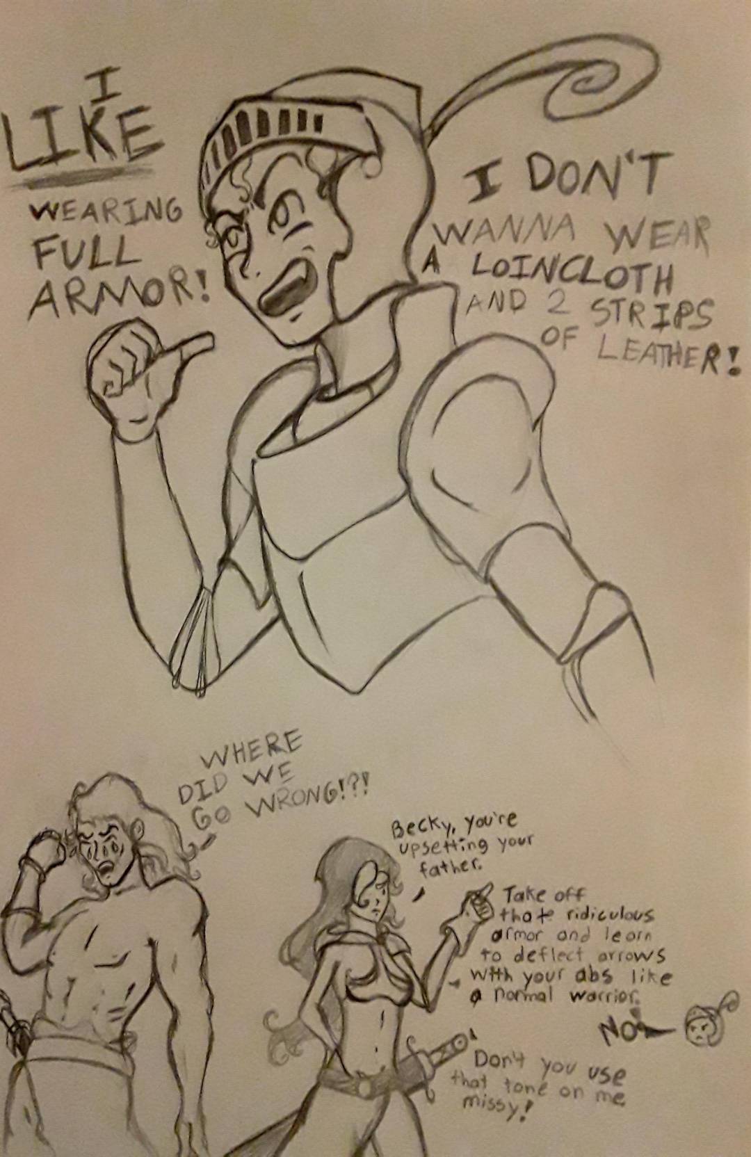 I sketched a little something
