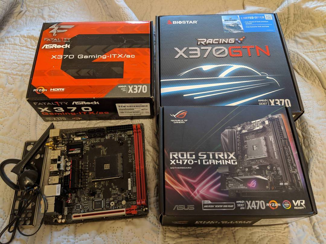 I think I have one of every brands ITX boards now