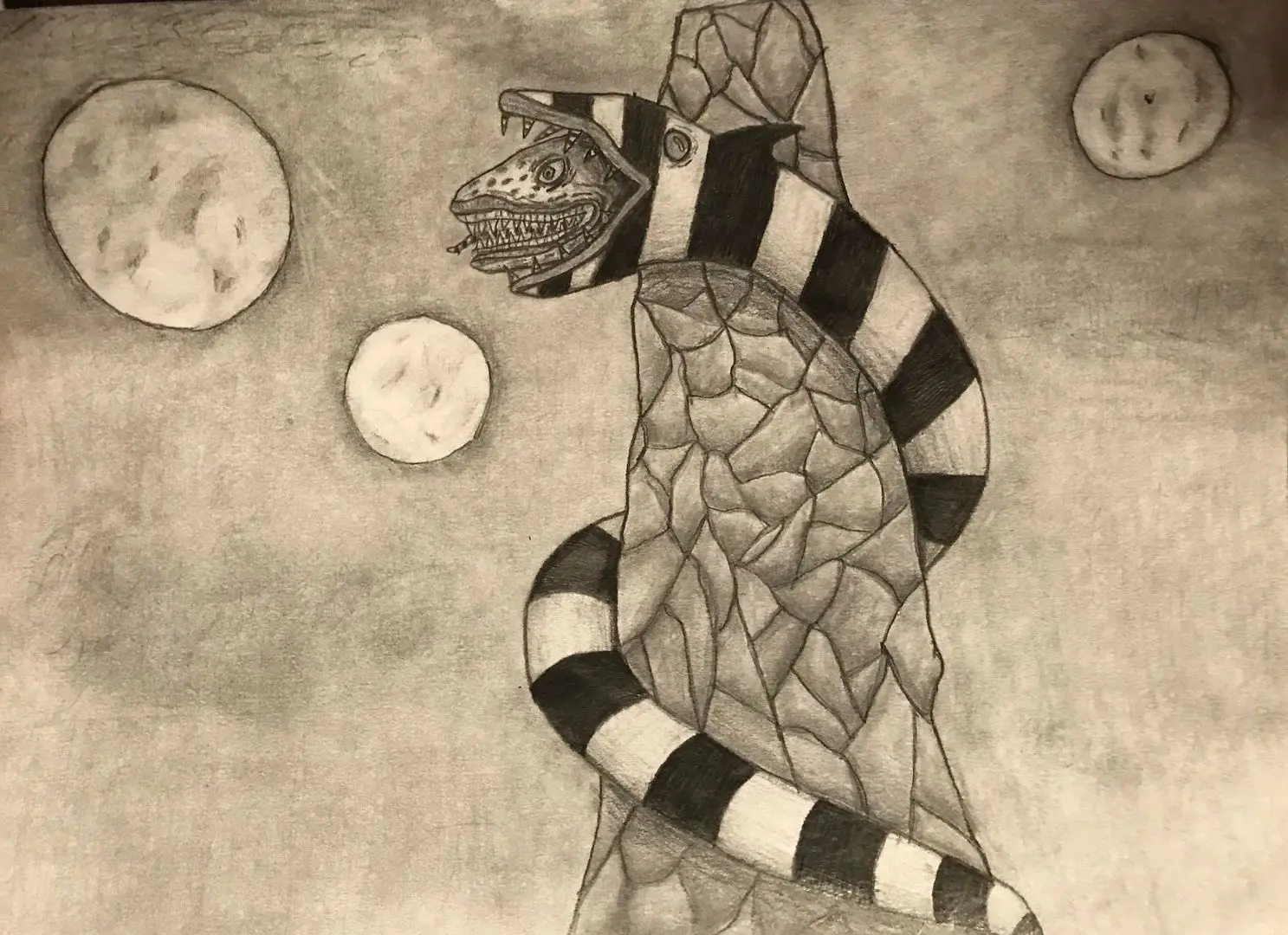 I thought it’d be fun to draw the sandworm :P sucks that Beetlejuice ...