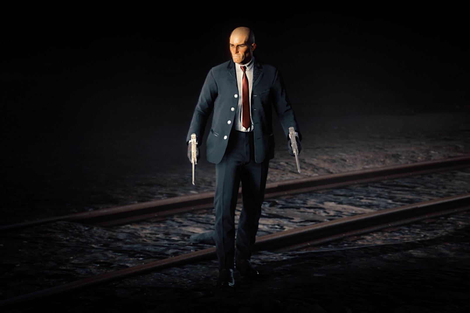 I turned John Marston into Agent 47 in Red Dead Redemption
