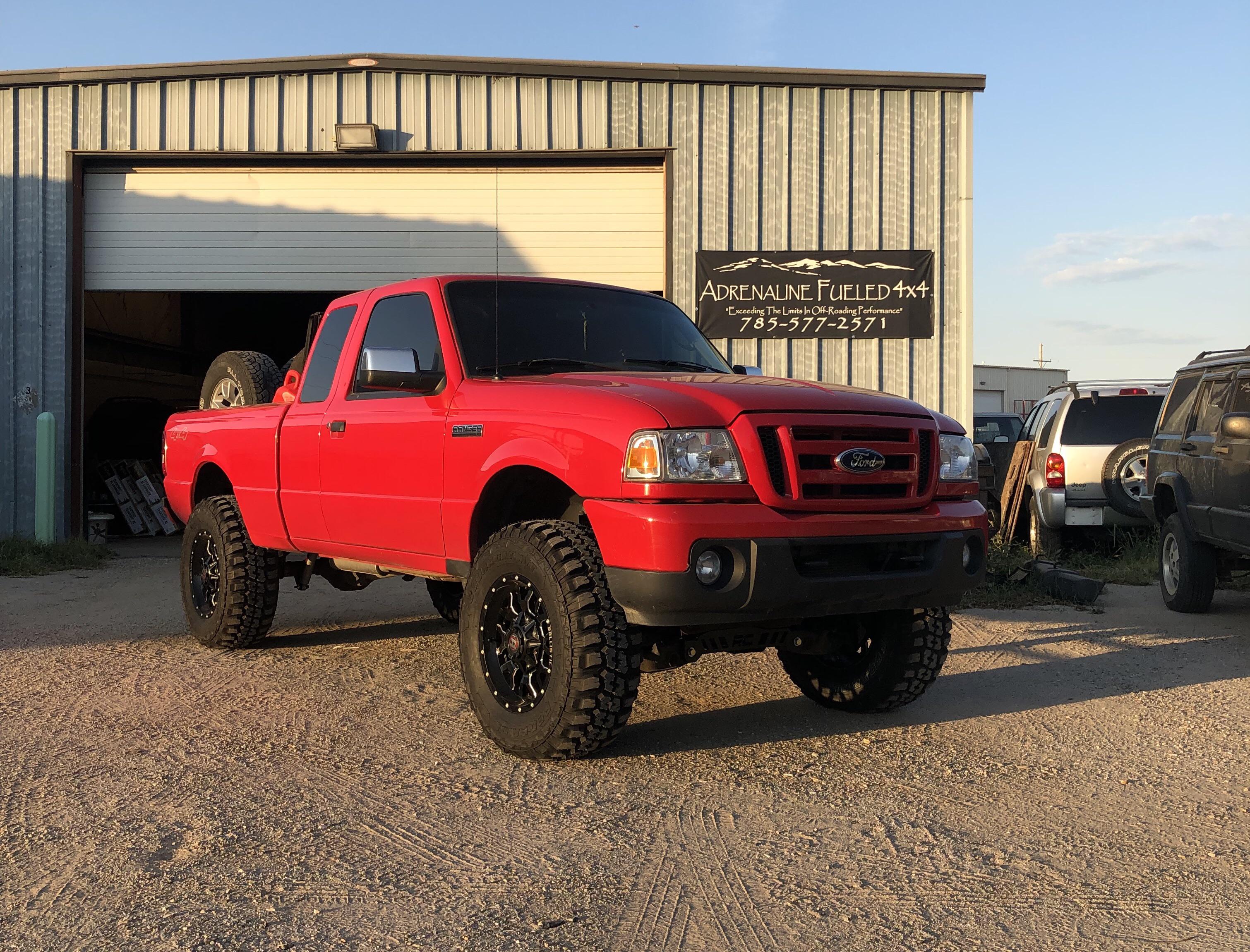 I’ve got a 2011 Ford Ranger, 5 Speed manual 4x4. Slapped a 5 Inch lift ...