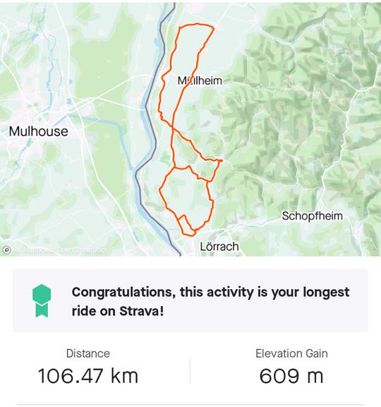 I was born with a rare form of muscular dystrophy. Today, at 16, I did my first century.