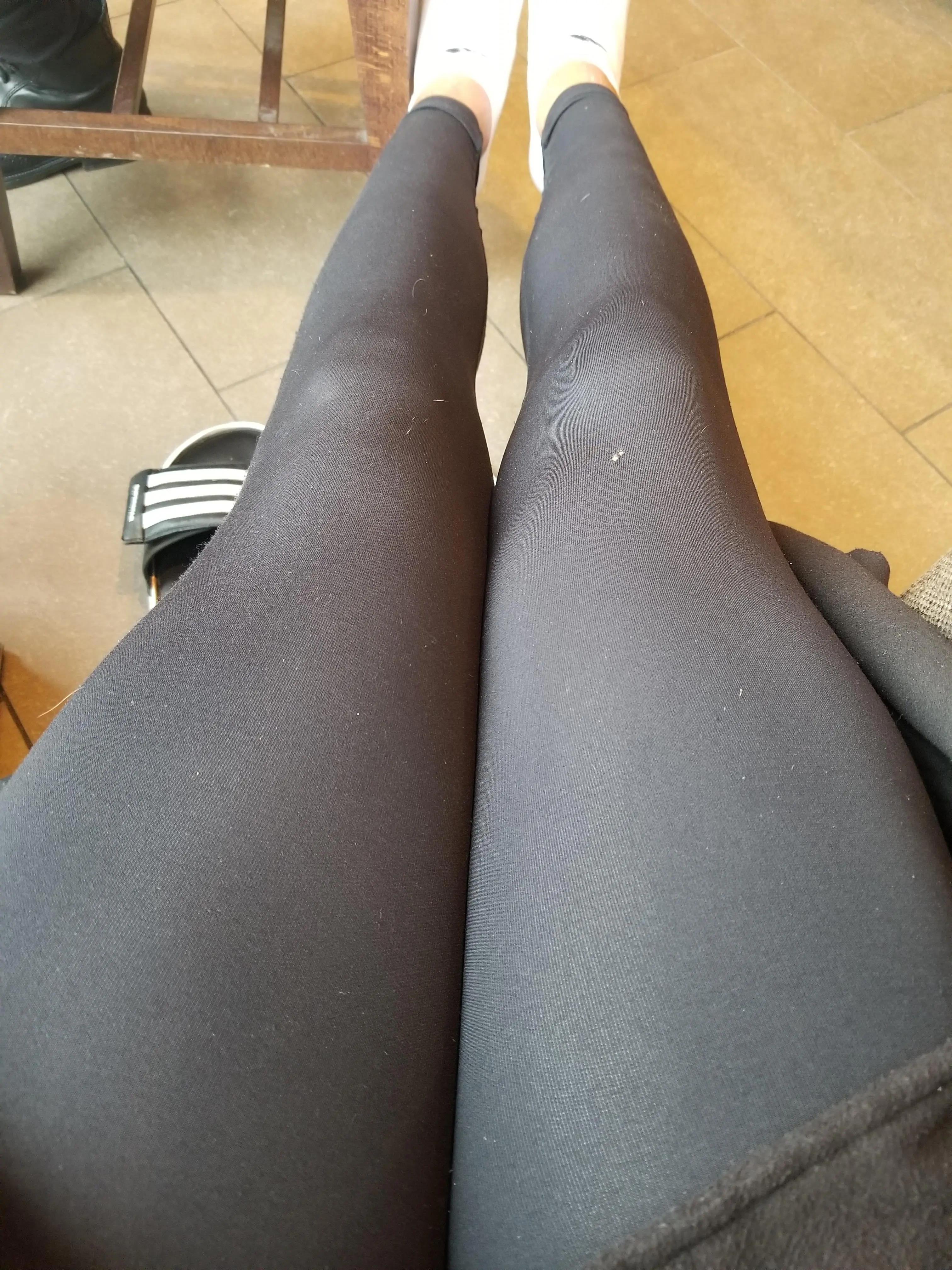 I wear yoga pants everywhere.