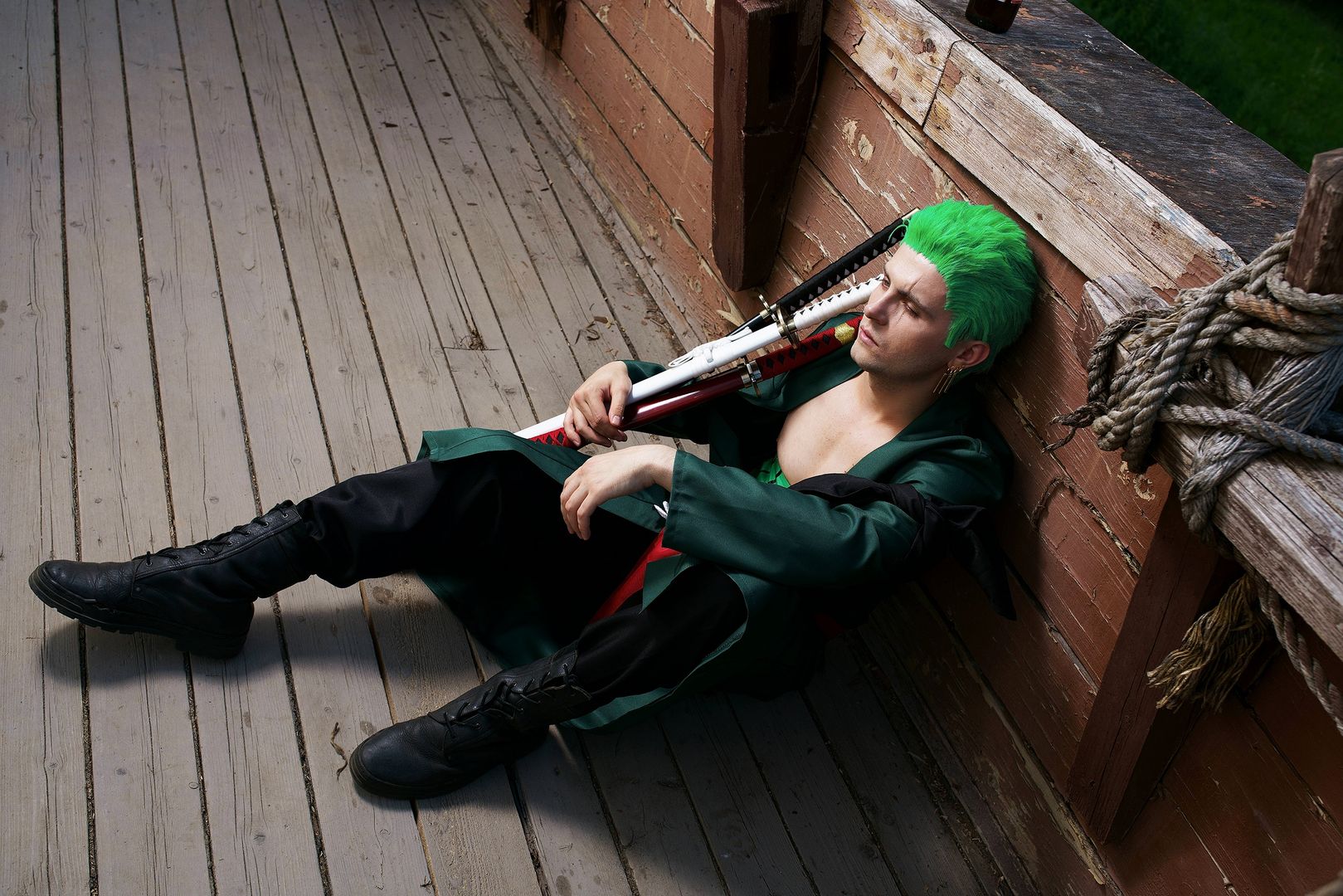 I will become a strongest swordsman in world. I promise.