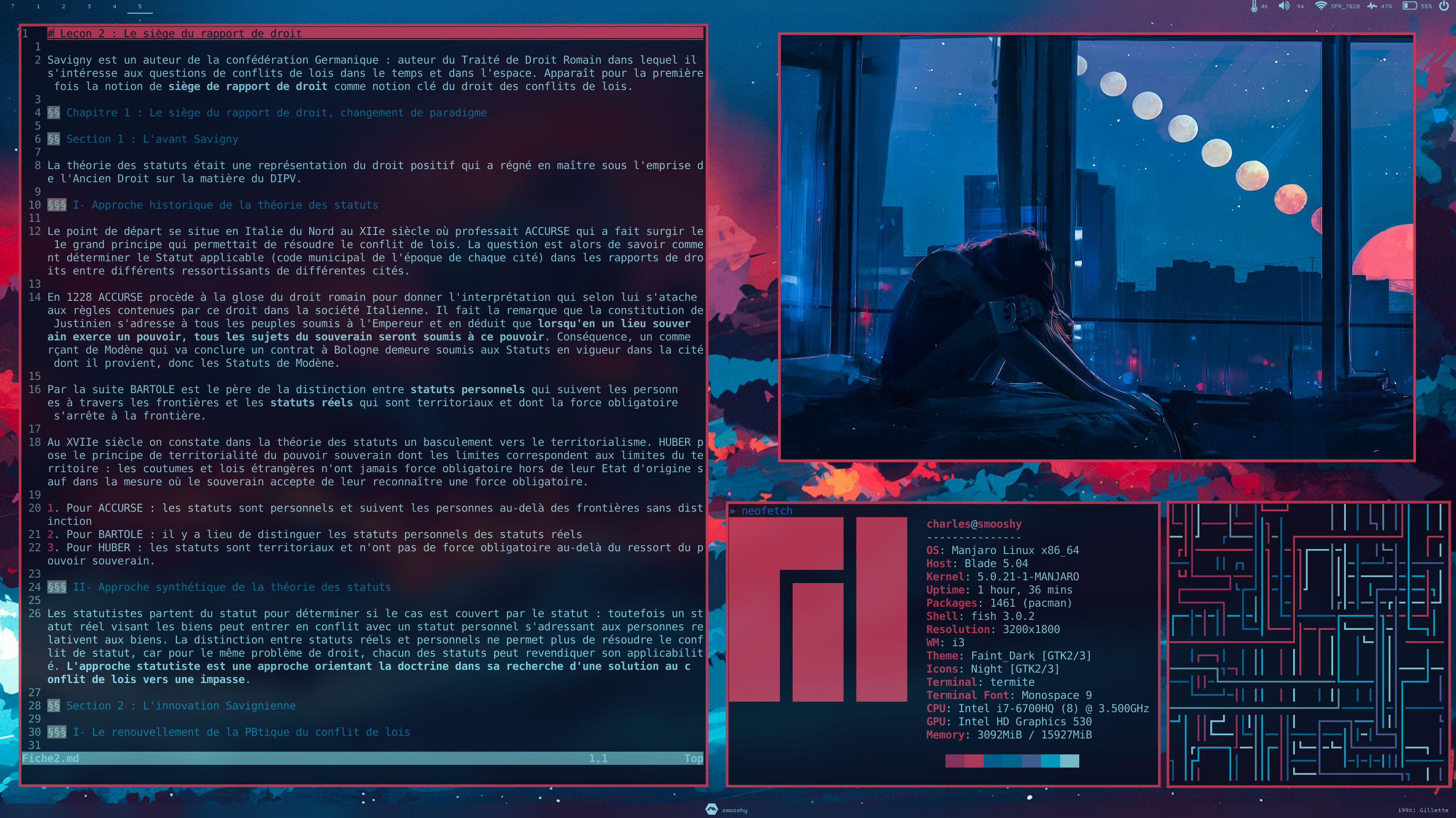 [i3-gaps] Nice and sweet setup