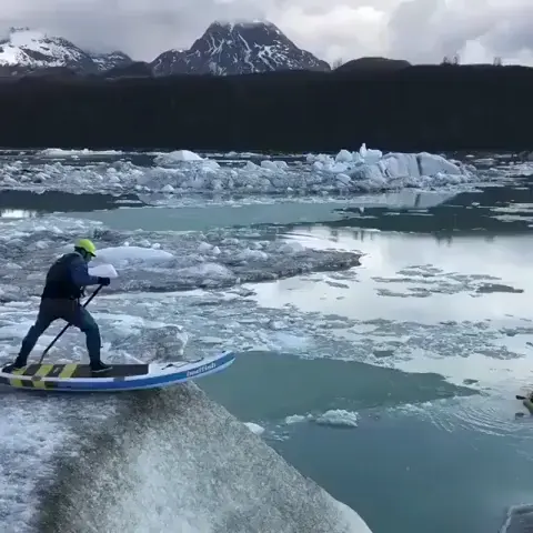 Iceberg half pipe