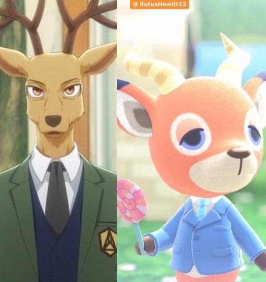 If Beastars was in Animal Crossing
