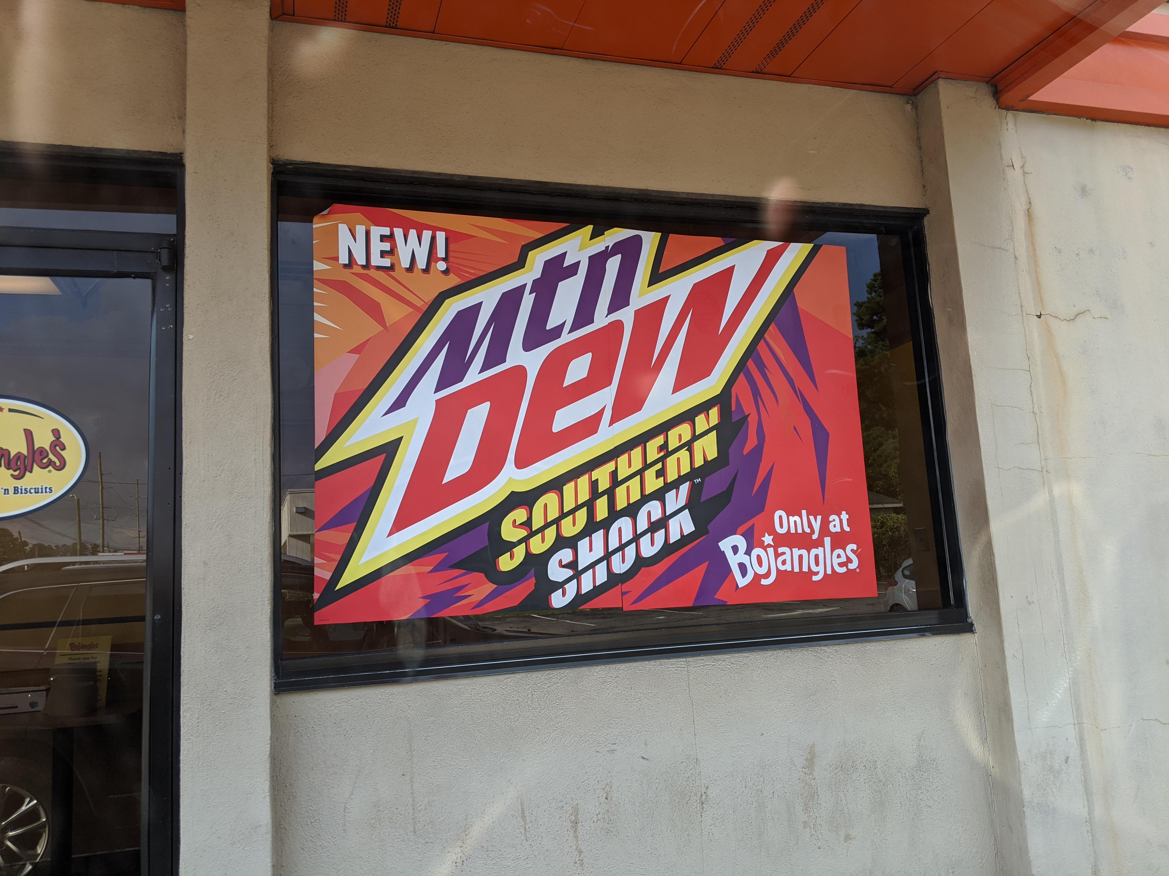 If you love Mountain Dew and Bojangles, then I have
